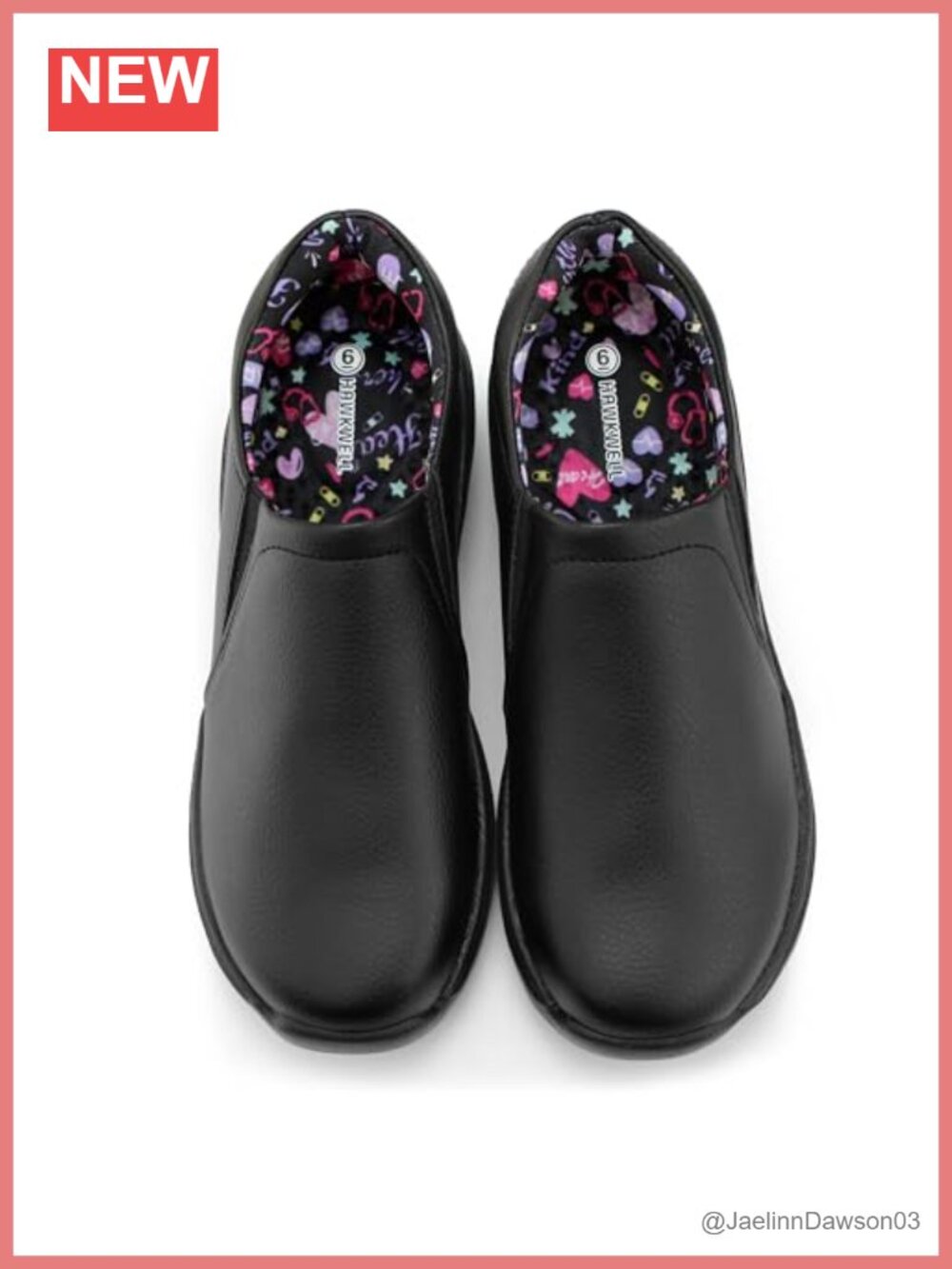 Slip-On Comfort Nursing Shoes Lightweight Slip-Resistant Work Shoes